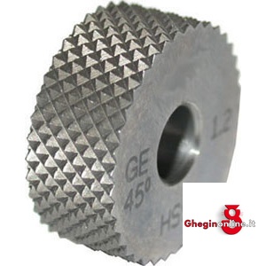 GODRONI IN ACCIAIO HSS TEMPRATO TIPO GE45 1592GL 2 GODRONI HSS buckling knurling tools Prod. SCU