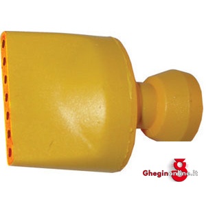 MAXIFLEX - ATTACCO 1/4" - 6 MM - 2 GETTI PIATTI MM 24 CON FORI. 1604GL GETTI P.mm.24(cf.2pz) oil-system regulation Orig. MAXIFLEX