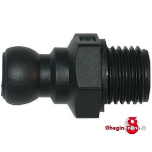 MAXIFLEX - ATTACCO 1/4" - 6 MM - 4 RACCORDI R 1/4". 1605GB RACCORDI R1/4(cf.4p) oil-system regulation Orig. MAXIFLEX