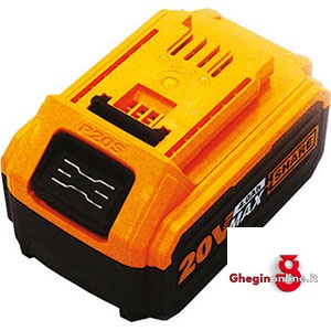 BATTERIA DI RICAMBIO 20 V (KEEP COOL) PER ELETTROUTENSILI 1637LB 5 BATTERIE ELETTROUTENSILI batteries and battery chargers for power tools Prod. SCU