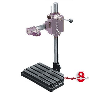 SUPPORTI UNIVERSALI SUPER-PROFESSIONALI PER TRAPANI 1671 G-1673 G-1676 G, COLLARE Ø MM 43 1681GE SUPPORTI X TRAPANI drills stands Prod. SCU
