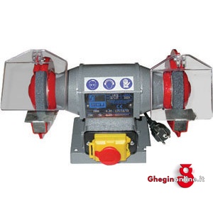 ELETTRO-SMERIGLIATRICI TIPO DA BANCO PER USO PROFESSIONALE-MOLE DA 125 MM 1692A ELETTRO-SMERIGLIATRICI stand electric grinders Prod. SCU