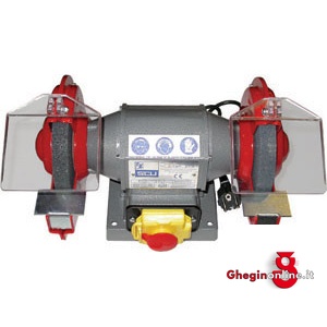 ELETTRO-SMERIGLIATRICI TIPO DA BANCO PER USO PROFESSIONALE-MOLE DA 150 MM 1692E ELETTRO-SMERIGLIATRICI stand electric grinders Prod. SCU