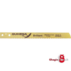 LAME PER SEGHE PORTATILI ELETTRICHE E PNEUMATICHE 1711G 12A LAME X SEGHE EL.+PNEU. blades for electrical and pneumatic saws Orig. Guhema-Brillant