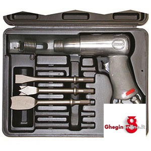 MARTELLI AD ARIA COMPRESSA IN ASSORTIMENTO TIPO PER LAVORI LEGGERI 1727G MARTELLI A.C. IN ASS. air chipping hammers sets Prod. Pneutec