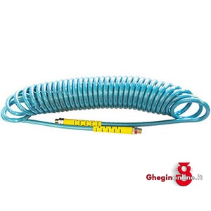 TUBI ELASTICI PER ARIA COMPRESSA 1733CA 12 8 TUBI x A.C.+ RACCORDI compressed air hoses Prod. SCU