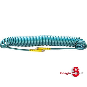 TUBI ELASTICI PER ARIA COMPRESSA 1733CB 8 5 TUBI x A.C.+ RACCORDI compressed air hoses Prod. SCU