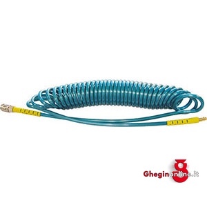 TUBI ELASTICI PER ARIA COMPRESSA 1733EB 12 8 TUBI x A.C.+RUBINETTI compressed air hoses Prod. SCU