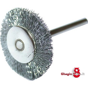 SPAZZOLE PER STAMPISTI - FORMA A DISCO 1798A 38 SPAZZOLE PER STAMPISTI mini wire brushes Prod. SCU