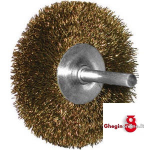 SPAZZOLE IN OTTONE A DISCO 1803G 80 15 SPAZZOLE IN OTTONE circular brushes Prod. SCU