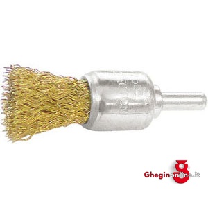 SPAZZOLE ACCIAIO OTTONATO 1804P 30 SPAZZOLE ACC. OTTONATO circular brushes Prod. SCU