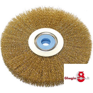 SPAZZOLE ACCIAIO OTTONATO 1814A 200 20 SPAZZOLE ACCIAIO OTT. circular brushes Prod. SCU