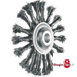 SPAZZOLE ACCIAIO A DISCO 1819A SPAZZOLE ACCIAIO circular brushes Prod. SCU