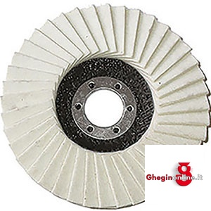 DISCHI LAMELLARI IN FELTRO 1833ZE 115 DISCHI LAMEL.IN FELTRO lamellar bevel felt wheels Prod. SCU