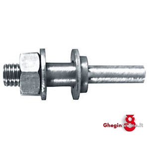ATTACCHI PER SPAZZOLE CON DADO E RONDELLA 1842 3 ATTACCHI x SPAZZOLE brush-shaft Prod. SCU