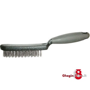 SPAZZOLE FILO ACCIAIO INOX TIPO PROFESSIONALE; A 4 RANGHI 1845SP SPAZZOLE FILO ACC.INOX brushes Prod. SCU