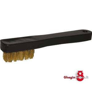 SPAZZOLE FILO OTTONE TIPO PER CANDELE A 1 RANGO 1845T SPAZZOLE FILO OTTONE brushes Prod. SCU