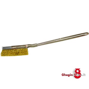 SPAZZOLE FILO OTTONE TIPO UNIVERSALE STRETTO; A 1 RANGO 1845ZA SPAZZOLE FILO OTTONE brushes Prod. SCU