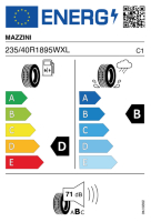 Pneumatici Auto Estivi MAZZINI ECO607 235/40 R18 95 W - immagine 2