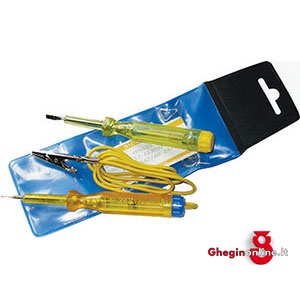 COMBINAZIONE GIRAVITI PROVA LUCI E CANDELE AUTO 1906GS CACC.PROVALUCI+CANDELE car light tester Prod. SCU