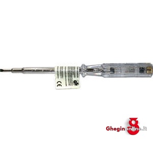 GIRAVITI CERCAFASE PER IMPIANTI ELETTRICI-CON CLIP LUNGHEZZA MM 190 1907GP GIRAVITI CERCAFASE voltage testers Prod. SCU