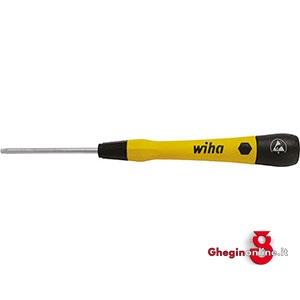 GIRAVITI PER ELETTRONICA E MECCANICA FINE TX LINEA ESD DISSIPATIVA 1916GC 15 GIRAVITI ESD DISSIPATIVI ESD screwdrivers dissipative line Prod. SCU - Orig. Wiha