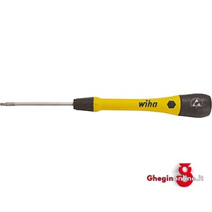 GIRAVITI PER ELETTRONICA E MECCANICA FINE PH LINEA ESD DISSIPATIVA 1916GE 3 GIRAVITI ESD DISSIPATIVI ESD screwdrivers dissipative line Prod. SCU - Orig. Wiha