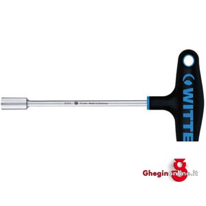 CHIAVI A T-BUSSOLA ESAGONALE SERIE PROTOP TIPO A UNA LAMA 1933GZE 17 CH.'T'BOCCA ESAG.82217 T-handle wrenches Orig. Witte