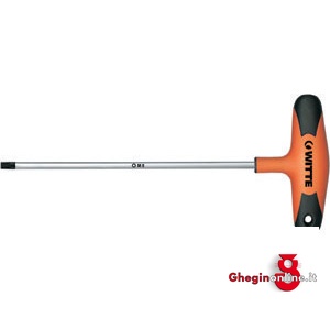 CHIAVI A T - PER XZN SERIE PROTOP TIPO A UNA LAMA 1933GZR 10 CH.'T'-'XZN'81810 T-handle wrenches Orig. Witte