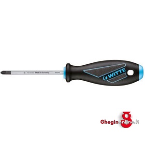 GIRAVITI MAXXPRO PLUS CON PUNTA CROCE POZIDRIV ISO 8764 1934GCN 4 GIR. PZ. 95104/63049 screwdrivers line "MAXXPRO PLUS" Orig. Witte