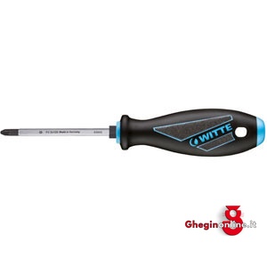 GIRAVITI MAXXPRO PLUS CON PUNTA A CROCE POZIDRIV CON ESAGONO ISO 8764 1934GCR 3 GIR. PZ. C.ESAG.63603 screwdrivers line "MAXXPRO PLUS" Orig. Witte