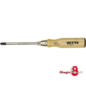 GIRAVITI CON LAMA TONDA PASSANTE PUNTA PHILLIPS 1938GF 4 GIR. PH C.ESAG. 96604 hexagonal screwdrivers Orig. Witte