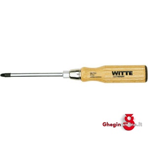 GIRAVITI CON LAMA TONDA PASSANTE PUNTA POZIDRIV 1938GP 4 GIR. PZ C.ESAG. 96704 hexagonal screwdrivers Orig. Witte