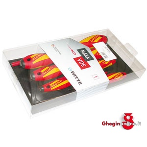 ASSORTIMENTI 7 GIRAVITI LINEA MAXXPRO VDE 1943GL ASS.GIR. 53701a53707 VDE "MAXXPRO" screwdrivers sets Orig. Witte