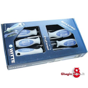 ASSORTIMENTI 6 GIRAVITI LINEA MAXXPRO 1948GH ASS.GIRAVITI 653754 screwdrivers' line "MAXXPRO" sets Orig. Witte