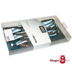 ASSORTIMENTI 6 GIRAVITI LINEA MAXXPRO 1948GS AS.53021-53101-4-6-8-9 screwdrivers' line "MAXXPRO" sets Orig. Witte
