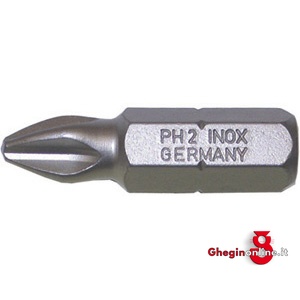 BITS CON ATT. ESAGONALE 1/4 DIN 3126 C 6,3 PER AVVITATORI E TRAPANI A CROCE PHILLIPS 1991GBL 3 BITS ATTACCO ESAG.1/4 blades for electric drills Orig. Witte