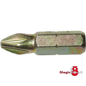 BITS CON ATT. ESAGONALE 1/4 DIN 3126 C 6,3 PER AVVITATORI E TRAPANI TAGLIO A CROCE POZIDRIV 1991GCA 3 BITS ATTACCO ESAG.1/4 blades for electric drills Orig. Witte
