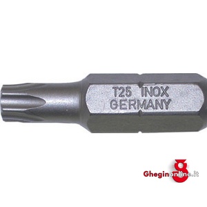 BITS CON ATT. ESAGONALE 1/4 DIN 3126 C 6,3 PER AVVITATORI E TRAPANI TORX 1991GLV 40 BITS ATTACCO ESAG.1/4 blades for electric drills Orig. Witte