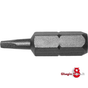BITS CON ATT. ESAGONALE 1/4 DIN 3126 C 6,3 PER AVVITATORI E TRAPANI TIPO AD IMPRONTA QUADRA 1991GNH 3 BITS ATTACCO ESAG.1/4 blades for electric drills Prod. SCU