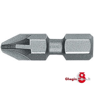 BITS CON ATT. ESAGONALE 1/4 BITFLEX PER AVVITATORI E TRAPANI A CROCE POZIDRIV 1992GP 3 BITS ATTACCO ESAG.1/4 blades for electric drills Orig. Witte