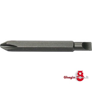 INSERTI ESAGONALI COMBINATI PER TRAPANI 1/4 A CROCE PHILLIPS PH 2 + DIRITTO MM 5,5 1993GI INSERTI ESAG.COMB. 1/4 exagonal combined bits for electric drills Orig. Witte