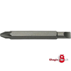 INSERTI ESAGONALI COMBINATI PER TRAPANI 1/4 A CROCE POZIDRIV PZD 2 + DIRITTO MM 5,5 1993GP INSERTI ESAG.COMB. 1/4 exagonal combined bits for electric drills Orig. Witte