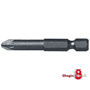 INSERTI CON ATT. ESAGONALE 1/4 DIN 3126 E 6,3 UNIVERSALE PER AVVITATORI E TRAPANI A CROCE POZIDRIV 1994GM 4 INSERTI ATT. ESAG.1/4 blades for cordless and electric impact screwdrivers and drills Prod. SCU