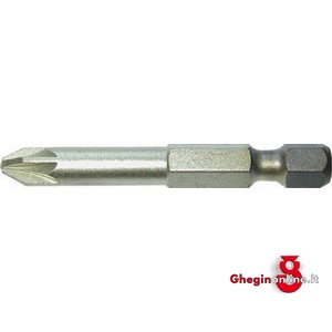 INSERTI CON ATT. ESAG. 1/4 DIN 3126 E 6,3 PER AVVITATORI E TRAPANI A CROCE POZIDRIV; RIVEST. ZIRCONIO 1994GMT 3 INSERTI ATT. ESAG.1/4 blades for cordless and electric impact screwdrivers and drills Prod. SCU