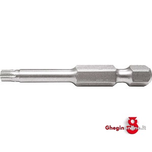 INSERTI CON ATT. ESAGONALE 1/4 DIN 3126 E 6,3 PER AVVITADADI E TRAPANI TORX PLUS 1994GVC 40 INSERTI ATT. ESAG.1/4 blades for cordless and electric impact screwdrivers and drills Prod. SCU