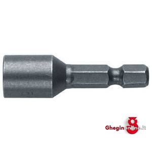 INSERTI CON ATT. ESAGONALE 1/4 DIN 3126 E 6,3 PER AVVITATORI E TRAPANI CON ESAGONO INTERNO, CON MAGNETE 1994GZ 7/16 INSERTI ATT. ESAG.1/4 blades for cordless and electric impact screwdrivers and drills Prod. SCU