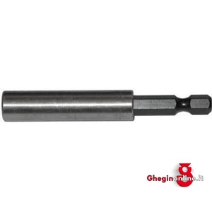 ATTACCHI MAGNETICI PER BITS INNESTO 1/4 DIN 3126 C 6,3 PER TRAPANI: UNIVERSALE E 63 IN ACCIAIO 1995GB ATTAC.MAGNET.xBITS 1/4 universal adapters with magnet Prod. SCU