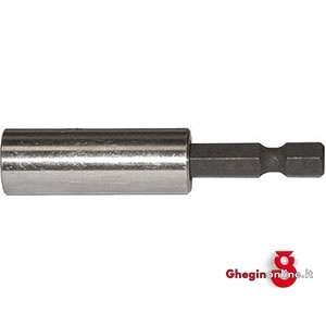 ATTACCHI MAGNETICI PER BITS INNESTO 5/16" DIN 3126 C 8 PER TRAPANI: UNIVERSALE E 63 IN ACCIAIO 1996GB ATTACCHI MAGNETICI universal adapters with magnet Prod. SCU
