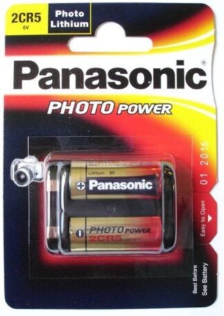 Batteria 2CR5 Panasonic 2CR 5L 1BP Batteria 2CR5 (ord.min.1.00unità)